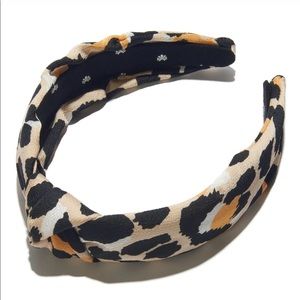 Leopard print headband